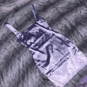 Fashion Nova Mini Dress- Icy Blue